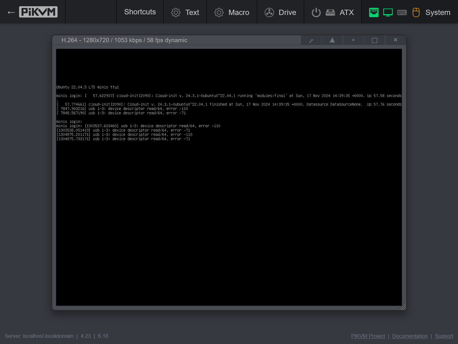 RaspberryPiでミニPCを遠隔操作する 3 ー PiKVMセットアップ - rpine