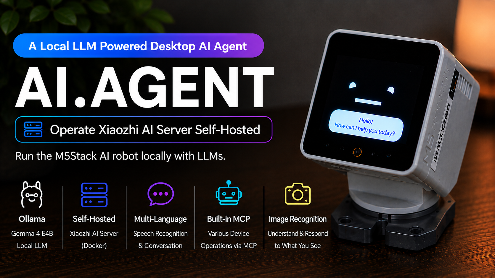 Running M5StackChan AI.AGENT with a Local LLM