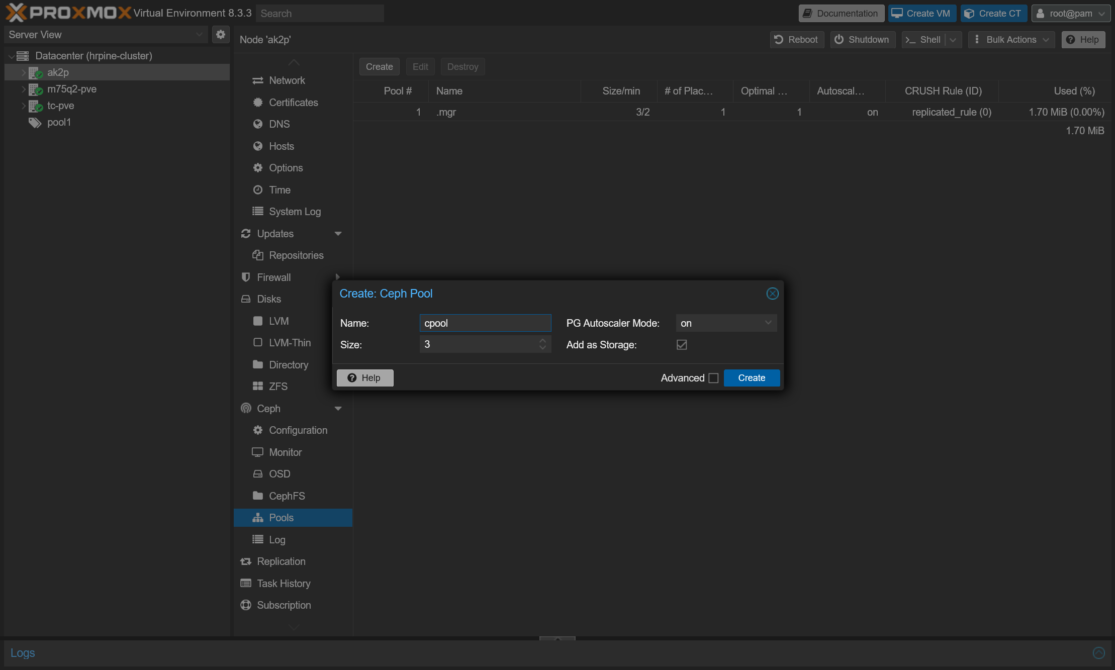 Image in a image block